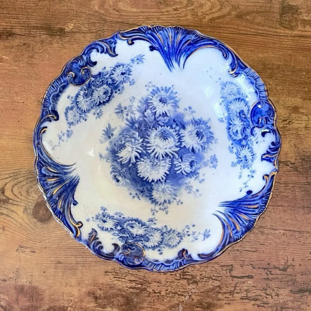 Antique Flow Blue 10